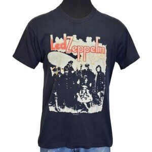 True Vintage 1986 Led Zeppelin II Myth Gem Double Sided Single Stitch T-Shirt L